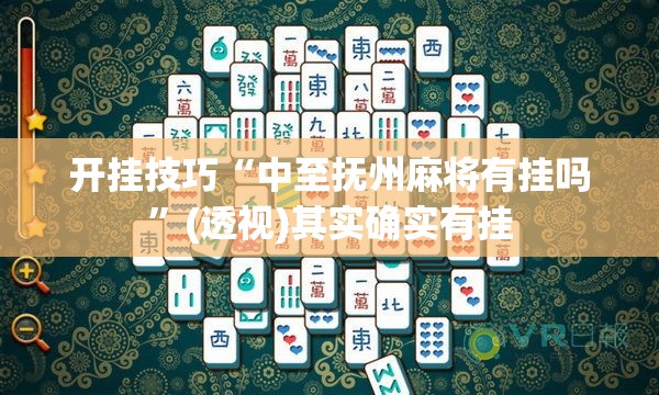 开挂技巧“中至抚州麻将有挂吗”(透视)其实确实有挂