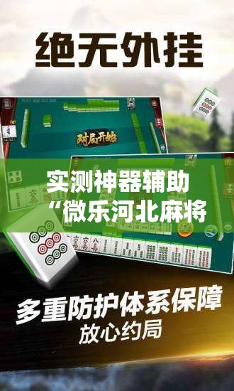 实测神器辅助“微乐河北麻将万能开挂器通用版vivo”其实确实有挂