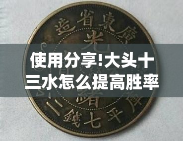 使用分享!大头十三水怎么提高胜率”(辅助神器)开挂详细教程