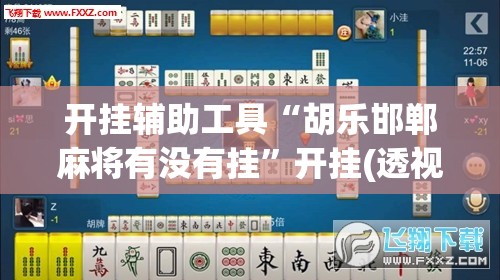 开挂辅助工具“胡乐邯郸麻将有没有挂”开挂(透视)辅助教程