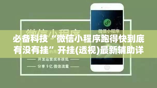 必备科技“微信小程序跑得快到底有没有挂”开挂(透视)最新辅助详细
