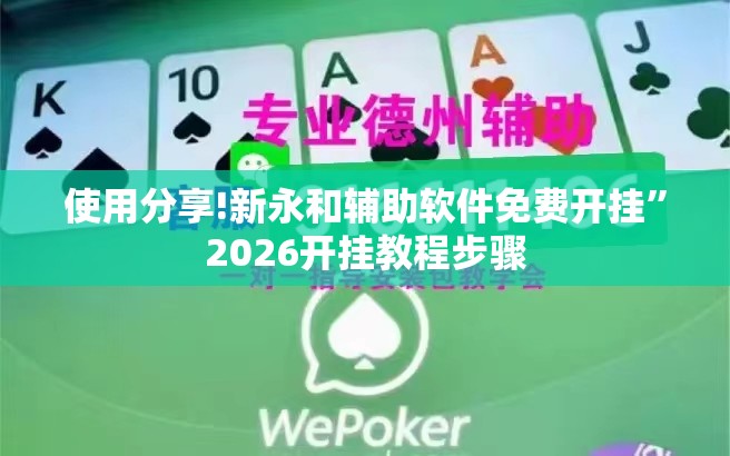 使用分享!新永和辅助软件免费开挂”2026开挂教程步骤