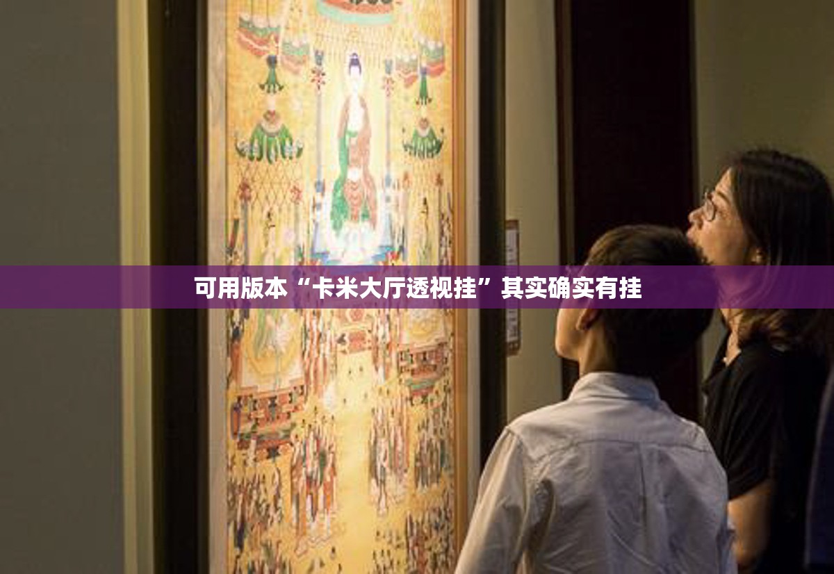 可用版本“卡米大厅透视挂”其实确实有挂
