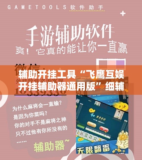 辅助开挂工具“飞鹰互娱开挂辅助器通用版”细辅助教程分享