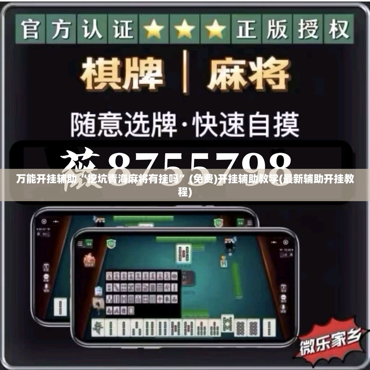 万能开挂辅助“挖坑青海麻将有挂吗”(免费)开挂辅助教学(最新辅助开挂教程)