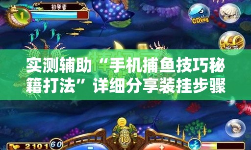 实测辅助“手机捕鱼技巧秘籍打法	”详细分享装挂步骤