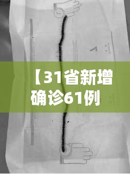 【31省新增确诊61例,31省新增确诊病例23例】 【31省新增确诊61例,31省新增确诊病例23例】