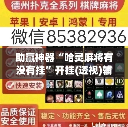 助赢神器“哈灵麻将有没有挂”开挂(透视)辅助神器