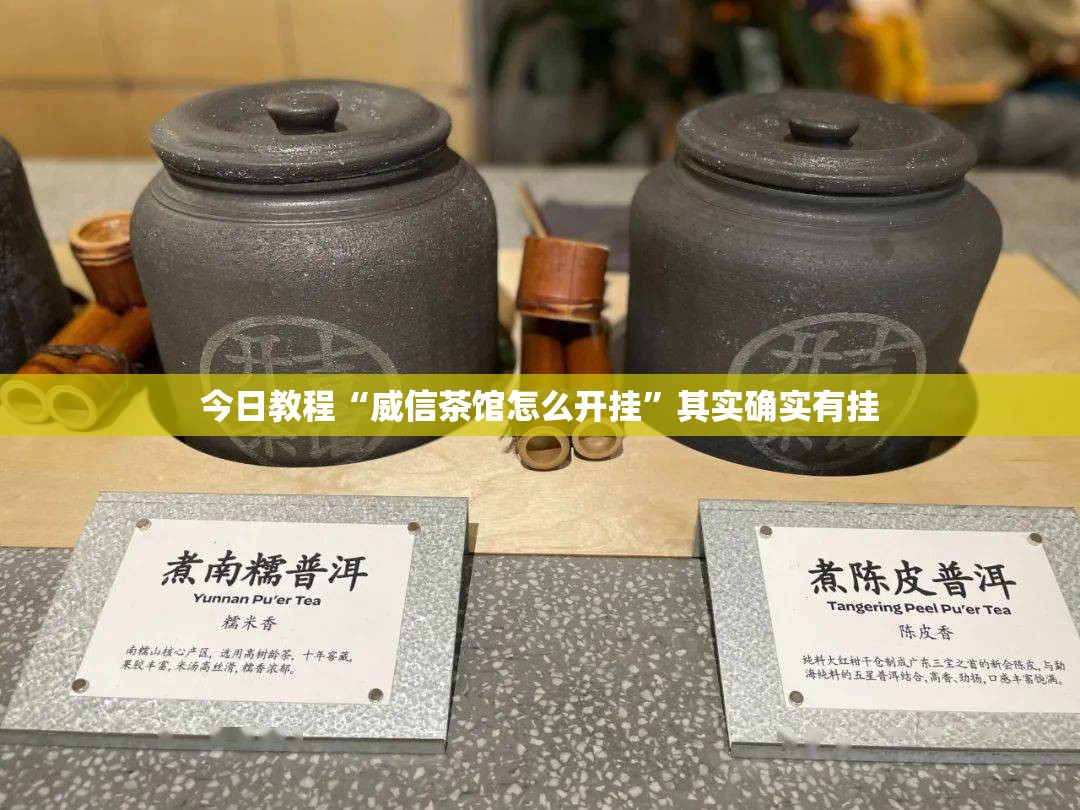 今日教程“威信茶馆怎么开挂”其实确实有挂