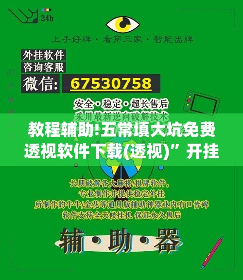教程辅助!五常填大坑免费透视软件下载(透视)”开挂辅助脚本+详细开挂安装教程