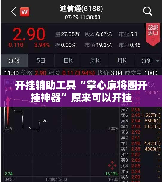 开挂辅助工具“掌心麻将圈开挂神器”原来可以开挂