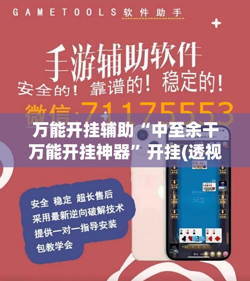 万能开挂辅助“中至余干万能开挂神器”开挂(透视)辅助教程
