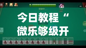今日教程“微乐够级开挂神器”(透视)其实确实有挂
