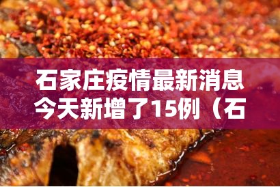石家庄疫情最新消息今天新增了15例(石家庄疫情最新消息昨天) 石家庄疫情最新消息今天新增了15例(石家庄疫情最新消息昨天)