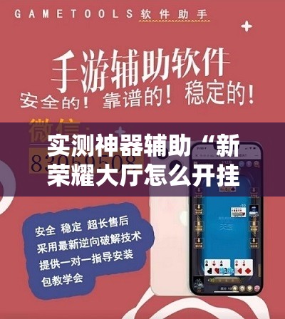 实测神器辅助“新荣耀大厅怎么开挂”开挂辅助脚本+详细开挂安装教程