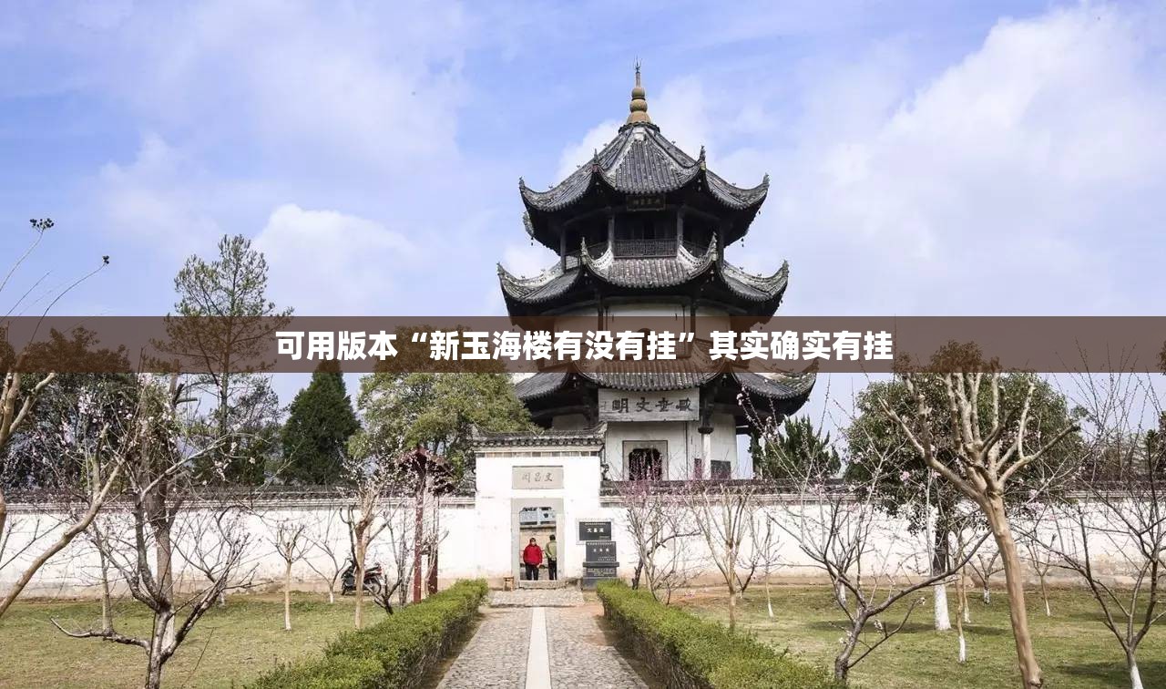 可用版本“新玉海楼有没有挂”其实确实有挂