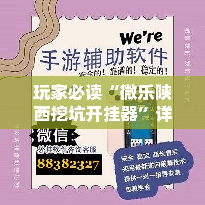 玩家必读“微乐陕西挖坑开挂器”详细开挂教程