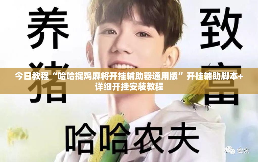 今日教程“哈哈捉鸡麻将开挂辅助器通用版	”开挂辅助脚本+详细开挂安装教程