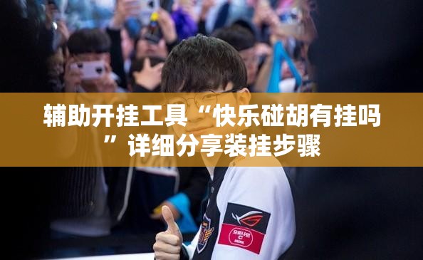 辅助开挂工具“快乐碰胡有挂吗”详细分享装挂步骤