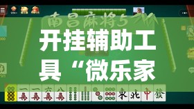 开挂辅助工具“微乐家乡麻将万能开挂器”开挂(透视)辅助神器