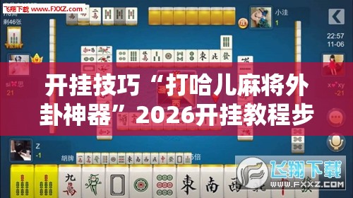开挂技巧“打哈儿麻将外卦神器”2026开挂教程步骤