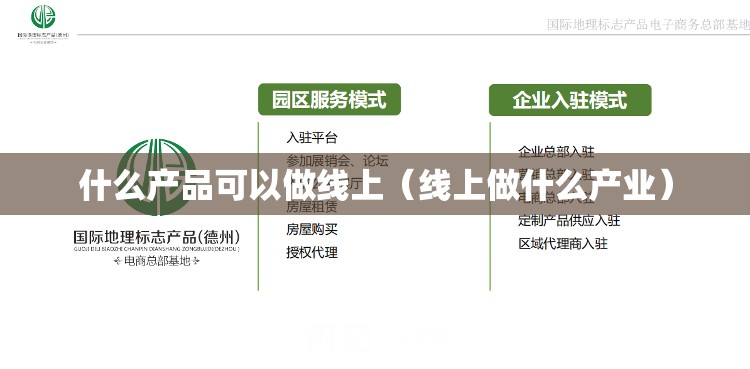 什么产品可以做线上(线上做什么产业) 什么产品可以做线上(线上做什么产业)