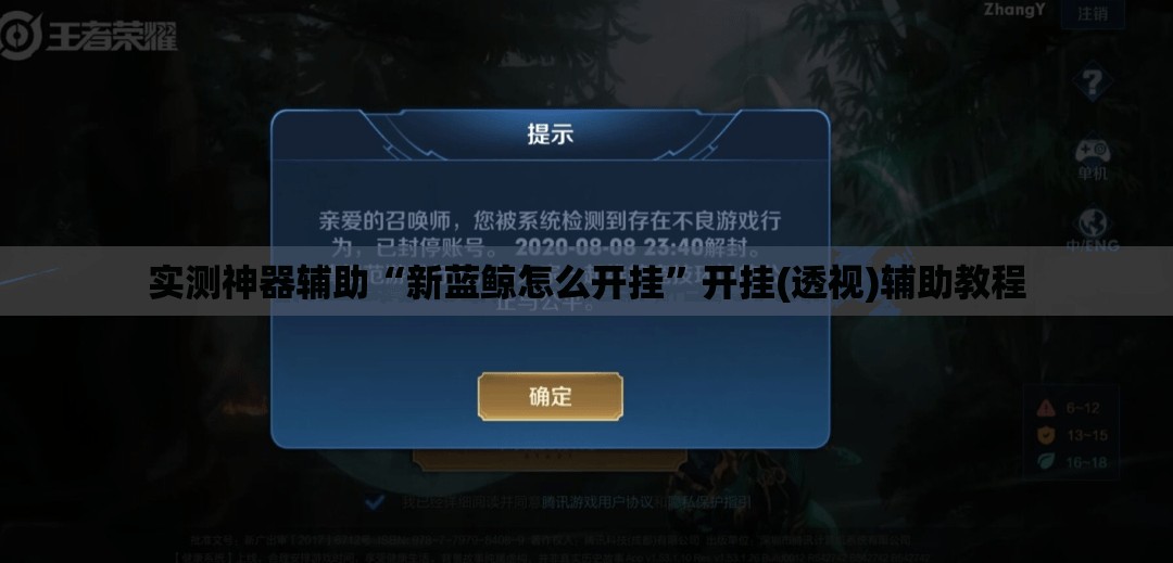 实测神器辅助“新蓝鲸怎么开挂	”开挂(透视)辅助教程
