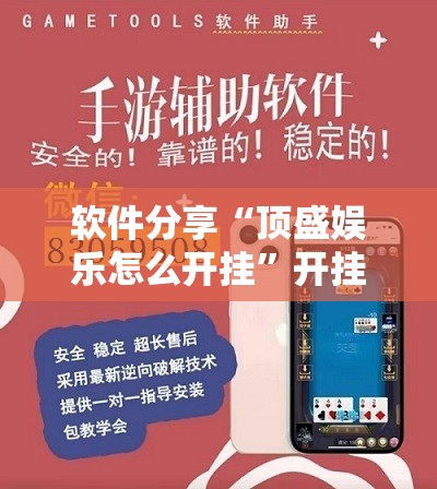 软件分享“顶盛娱乐怎么开挂”开挂辅助脚本+详细开挂安装教程