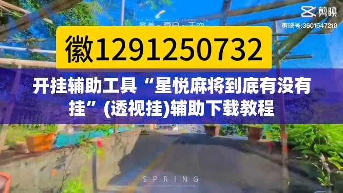 开挂辅助工具“星悦麻将到底有没有挂”(透视挂)辅助下载教程