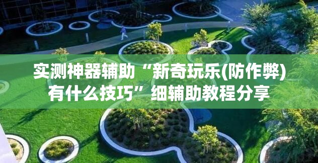 实测神器辅助“新奇玩乐(防作弊)有什么技巧	”细辅助教程分享