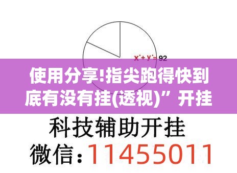 使用分享!指尖跑得快到底有没有挂(透视)	”开挂辅助脚本+详细开挂安装教程