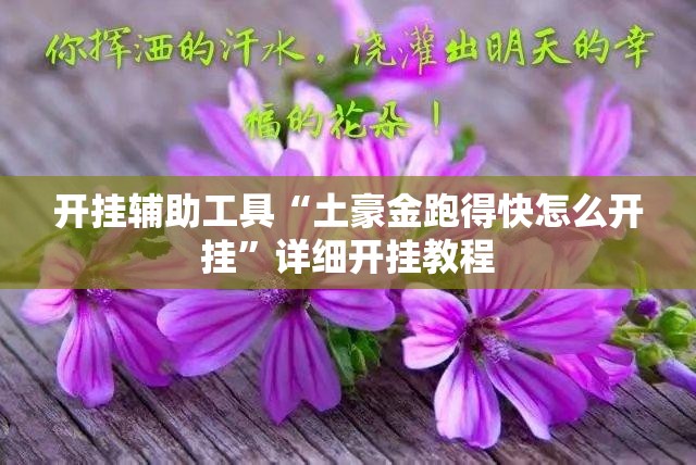 开挂辅助工具“土豪金跑得快怎么开挂	”详细开挂教程