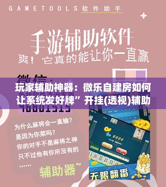 玩家辅助神器：微乐自建房如何让系统发好牌”开挂(透视)辅助教程