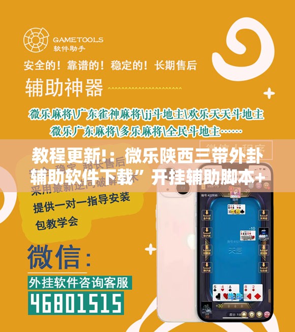 教程更新!：微乐陕西三带外卦辅助软件下载”开挂辅助脚本+详细开挂安装教程