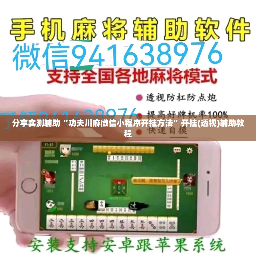 分享实测辅助“功夫川麻微信小程序开挂方法	”开挂(透视)辅助教程