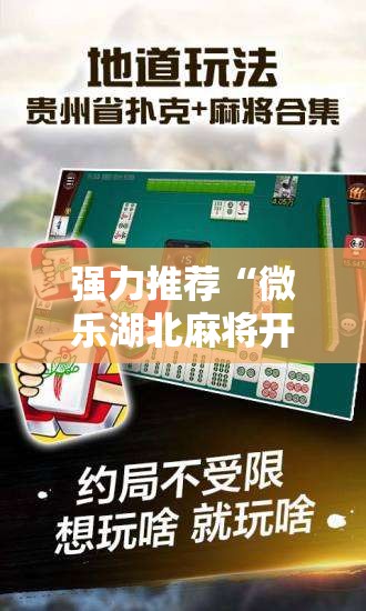 强力推荐“微乐湖北麻将开挂教程	”详细开挂教程