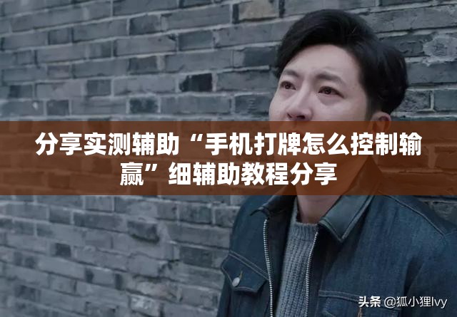 分享实测辅助“手机打牌怎么控制输赢”细辅助教程分享