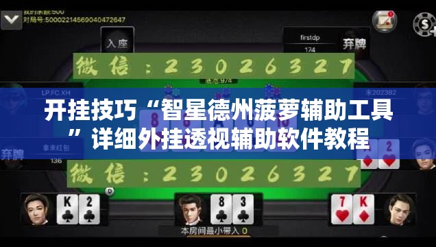 开挂技巧“智星德州菠萝辅助工具	”详细外挂透视辅助软件教程