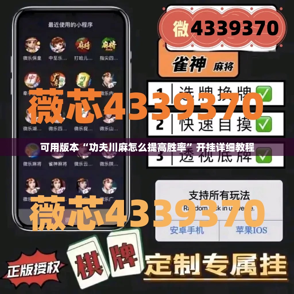 可用版本“功夫川麻怎么提高胜率	”开挂详细教程