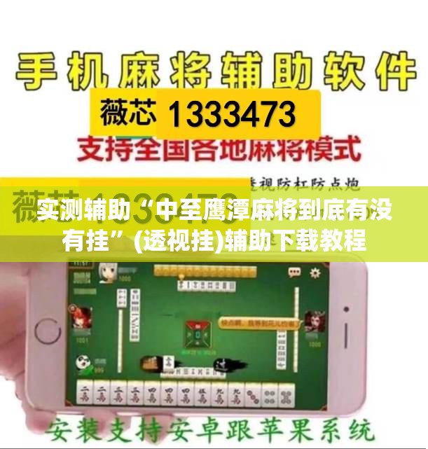 实测辅助“中至鹰潭麻将到底有没有挂”(透视挂)辅助下载教程