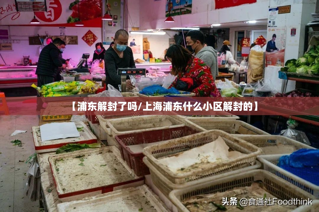 【浦东解封了吗/上海浦东什么小区解封的】 【浦东解封了吗/上海浦东什么小区解封的】
