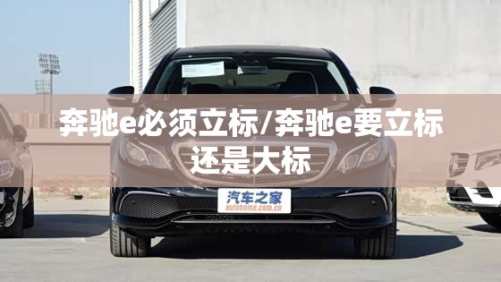 奔驰e必须立标/奔驰e要立标还是大标 奔驰e必须立标/奔驰e要立标还是大标