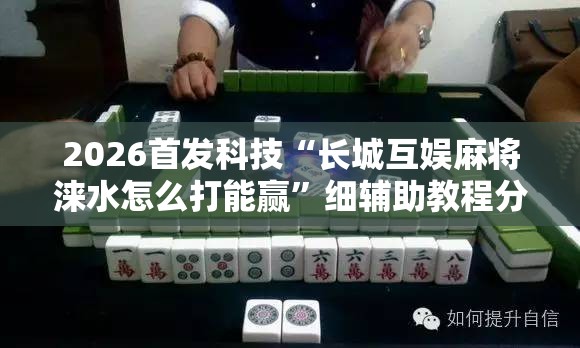 2026首发科技“长城互娱麻将涞水怎么打能赢”细辅助教程分享