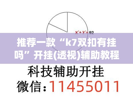 推荐一款“k7双扣有挂吗”开挂(透视)辅助教程