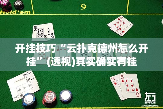 开挂技巧“云扑克德州怎么开挂”(透视)其实确实有挂