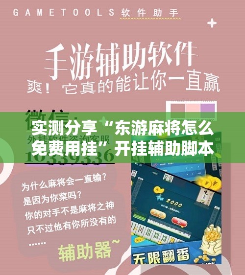 实测分享“东游麻将怎么免费用挂”开挂辅助脚本+详细开挂安装教程