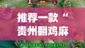 推荐一款“贵州翻鸡麻将外卦辅助软件下载(透视)	”开挂辅助脚本+详细开挂安装教程