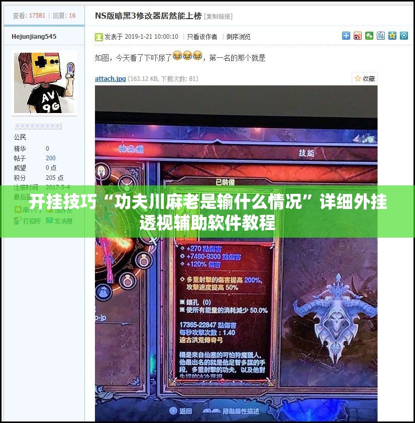 开挂技巧“功夫川麻老是输什么情况”详细外挂透视辅助软件教程