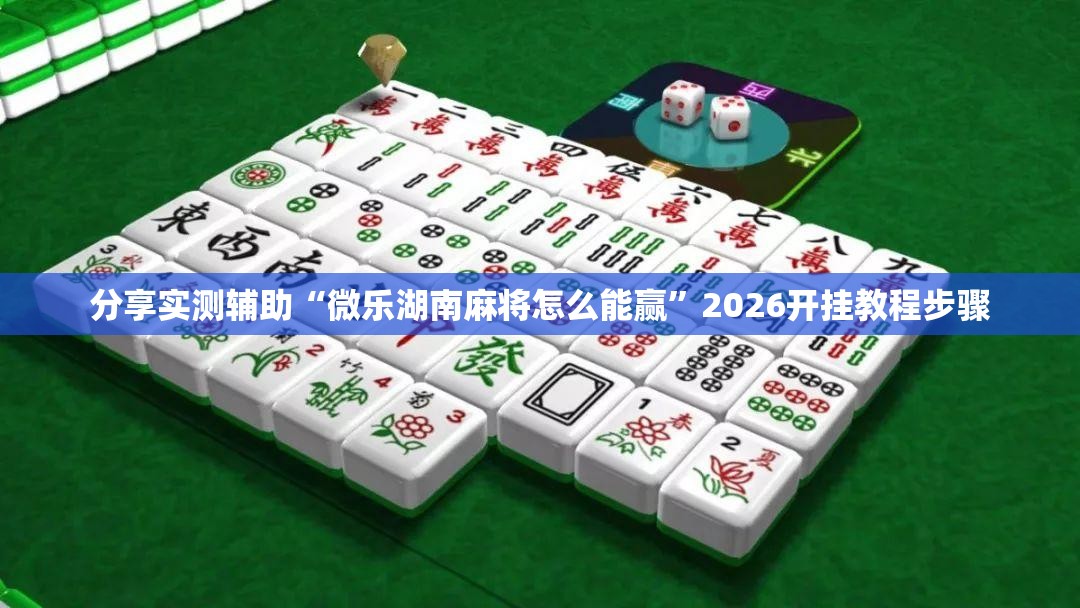 分享实测辅助“微乐湖南麻将怎么能赢”2026开挂教程步骤