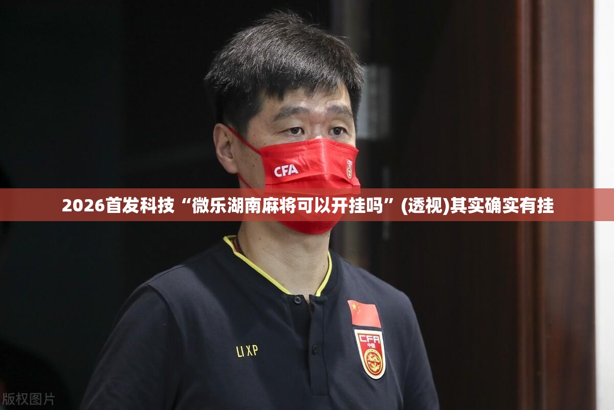 2026首发科技“微乐湖南麻将可以开挂吗”(透视)其实确实有挂